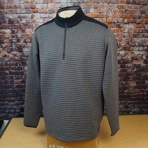 Under Armour Daytona Quarter Zip Sweater Ribbed Golf Coldgear Loose Mens Large
